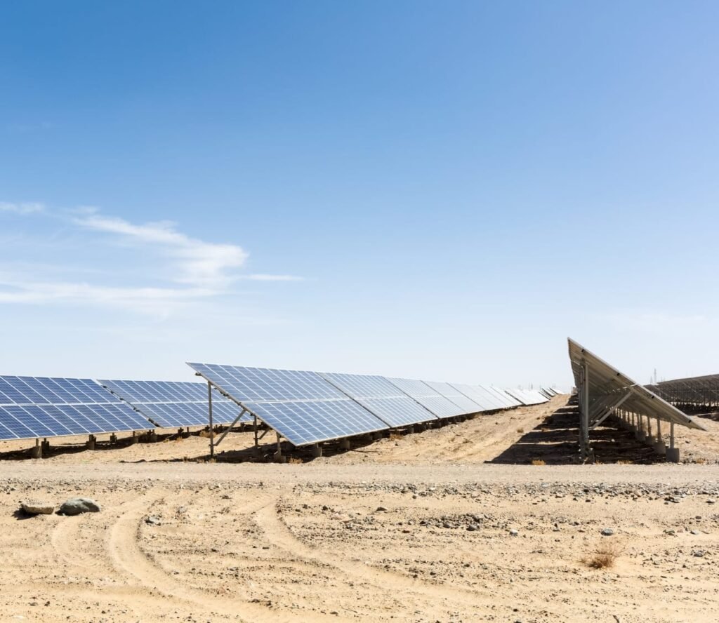 paneles solares instalados
